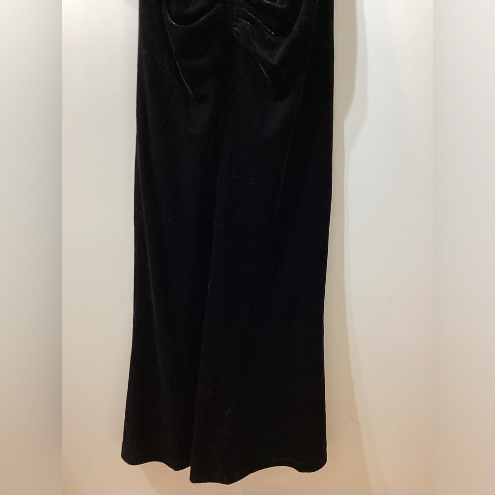 Bardot helenie velour lace maxi dress in‎ black - Picture 10 of 15